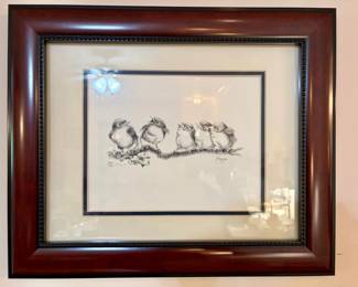 Hayes Limited Edition Bird Print