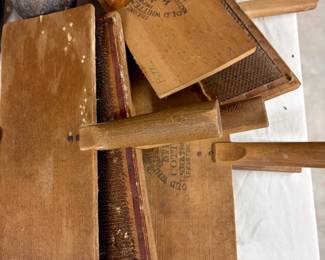Antique Whittemore Patent Wool and Cotton Carders