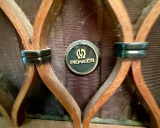 Vintage Pioneer CS Lattice Grille Speakers Pair