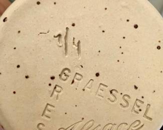 Graessel Gres dAlsace Pottery