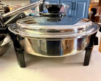 Kitchen Craft West Bend Liquid Core Electric Skillet
