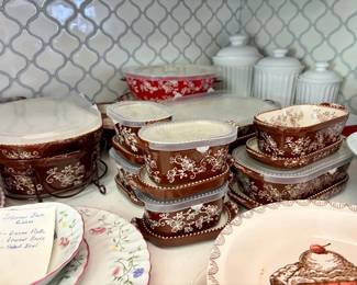 Temptations Floral Lace Bakeware Collection