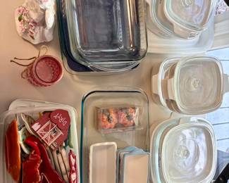Anchor Hocking Glass Baking Dishes and CorningWare Casseroles