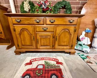 Vintage Ethan Allen by Baumritter Solid Maple Buffet