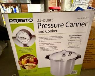 Presto Quart Pressure Canner and Cooker Stock No.