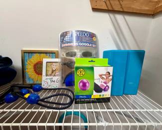 Assorted Fitness and Personal Items Bundle