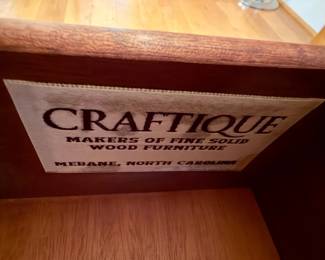 Craftique Chippendale Mahogany Furniture