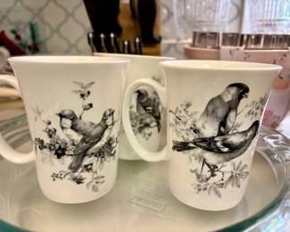 Graces Teaware Pasadena Blackbirds Mugs