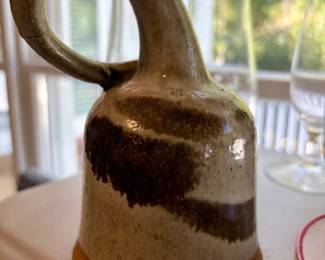 Studio Pottery Handled Jug