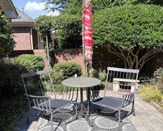 Outdoor Metal Patio Bistro Set