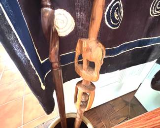 African walking sticks