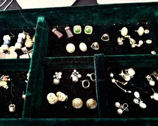 Huge collection of earrings