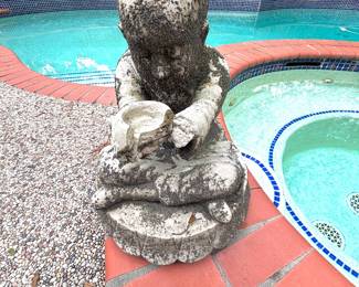 Oriental statue