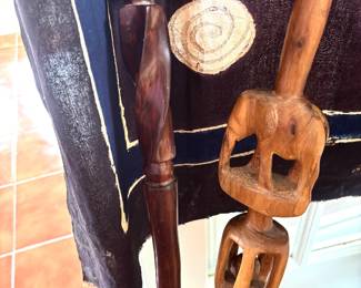 African walking sticks