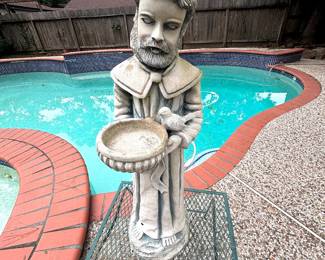 St Francis statue