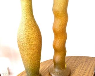 Spanish glass vases