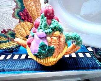 Vintage Fitz & Floyd fruit teapot