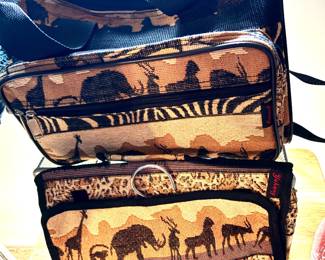 Safari tapestry weekend bags