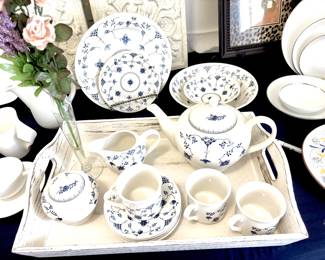 Blue and white china