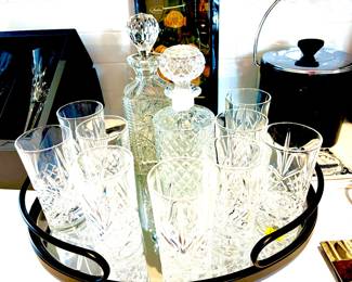Selection of barware