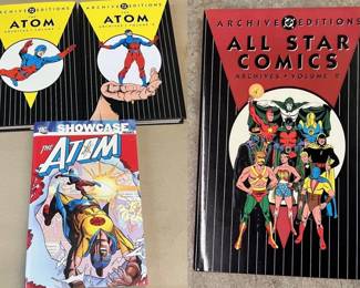 Hardcover comic books  