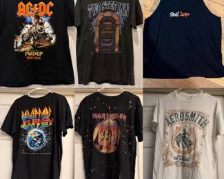 Band t-shirts