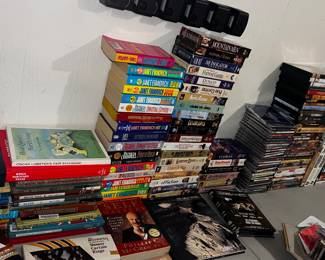 DVD, Cassettes and Books