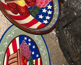 Texas Plate & bowl