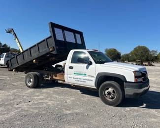 2007 CHEVROLET 3500 DUMP TRUCK