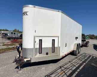 2021 ALUMINUM TRAILER CO. BUMPER PULL ENCLOSED TRAILER