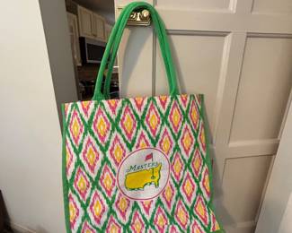 Masters Golf Tourney Jute Tote Bag