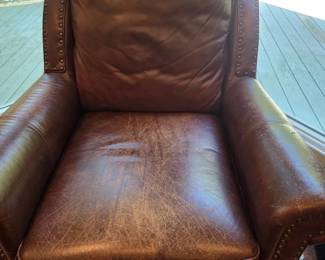 Thomasville leather chair
