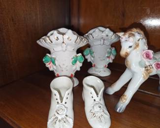 Vtg Porcelain pieces