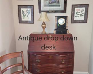 PAINE Furniture Co of Boston Vtg Secretary Desk