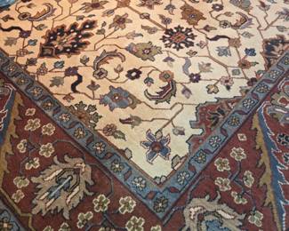 Oriental style area rug
