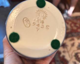 Rockwood Pottery Vase markings