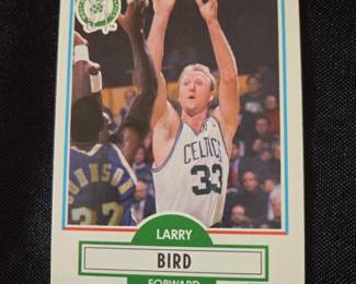 1990-91 Fleer Larry Bird card