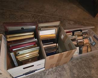 Lots of beautiful frames