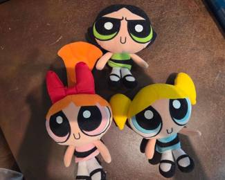Powder Puff girl stuffies