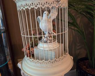 Vintage bird cages