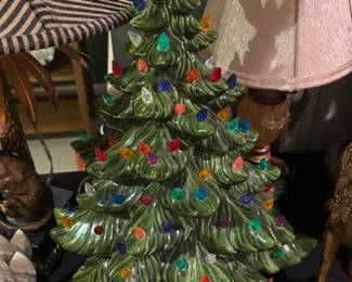 Vtg Atlantic Mold Xmas tree 