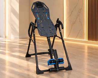 Modern Inversion Table in Sunlit Interior