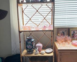 Bamboo shelf