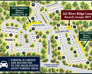 River Ridge Neighborhood Parking Map