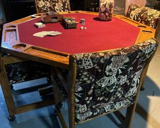 Poker table