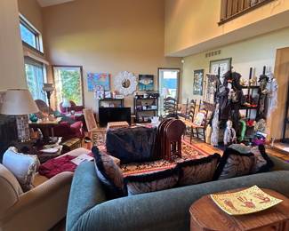 Coaches, Ortman, holiday decor, games, swivel chairs, lamps…