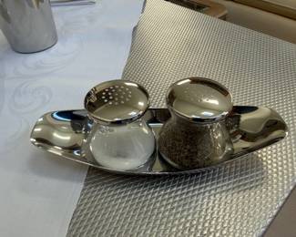 WMF Wagenfeld Salt and Pepper Shaker Set