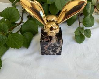 vintage 1970s brass "Bee" sculpture Alva Museum Replicas