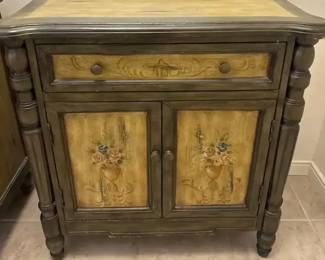 Stein World Decorative Instincts Painted Cabinet