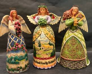Jim Shore Heartwood Creek Angels Celtic Irish Knots